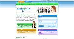 Desktop Screenshot of careersite.com